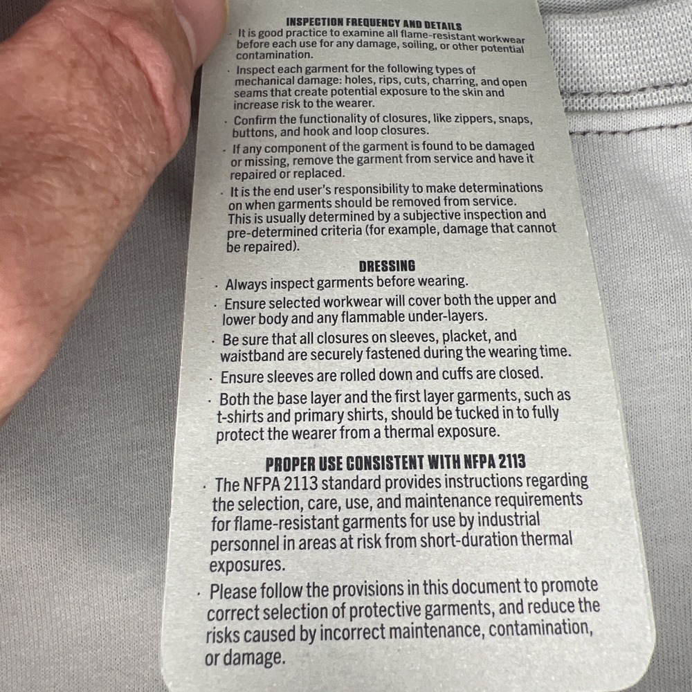 Carhartt FR Force Pocket T‑Shirt 3XL Tall Category 2 USA Fabric UFCW Made NWT - Picture 7 of 16